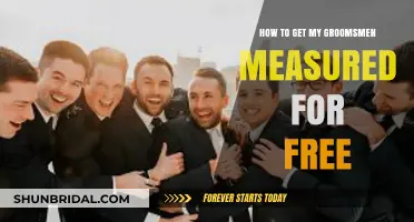 Free Groomsmen Measurement Guide: Perfect Fit for Your Wedding Party