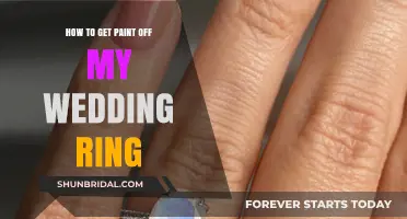 Removing Paint from Your Wedding Ring: A Step-by-Step Guide