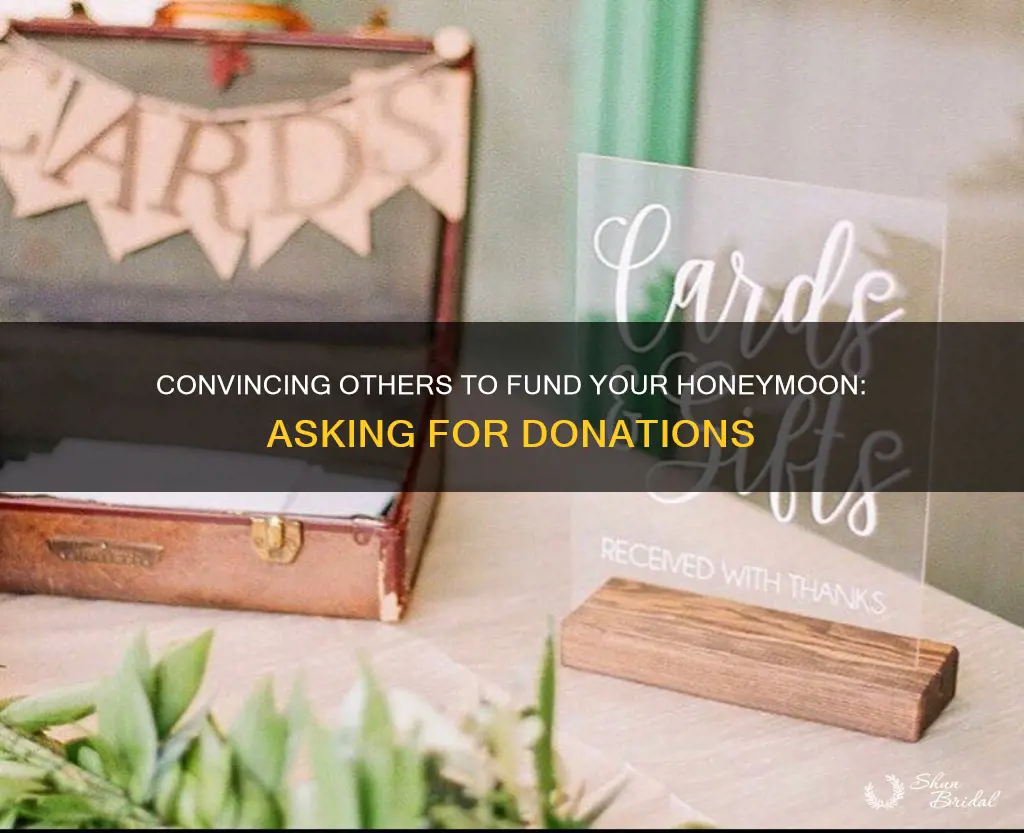 how to get people to donate to your honeymoon