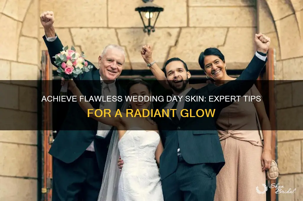 how to get perfect skin for wedding day