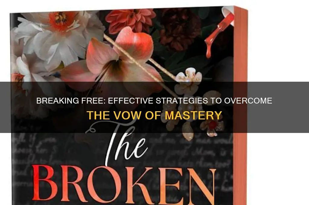 how to get rid of vow of mastery