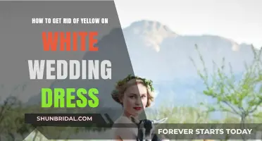 Restore Your White Wedding Dress: Remove Yellow Stains