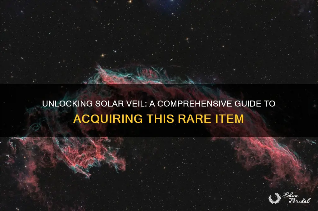 how to get solar veil