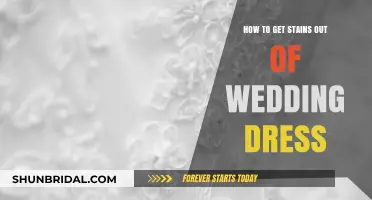 The Ultimate Guide to Removing Stains from Your Wedding Dress