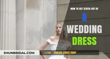 Eliminating Static from Your Wedding Dress: Easy Tricks
