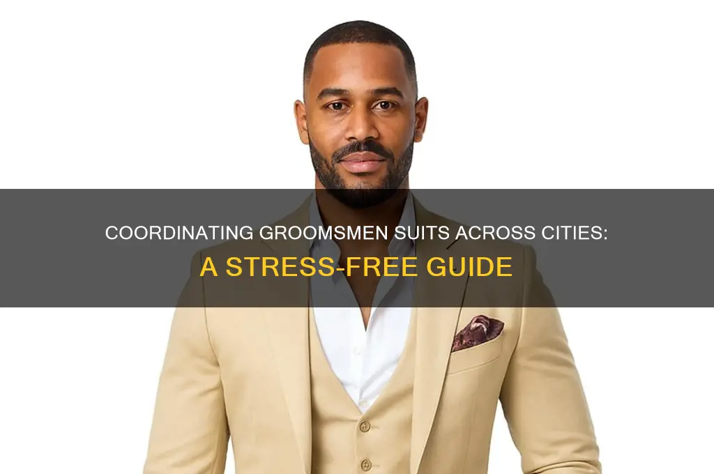 how to get suits for groomsmen in different cities