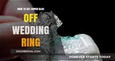 Removing Super Glue from Wedding Rings: A Quick Guide