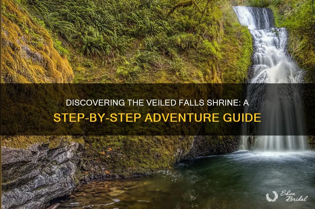 how to get the shrine at veiled falls