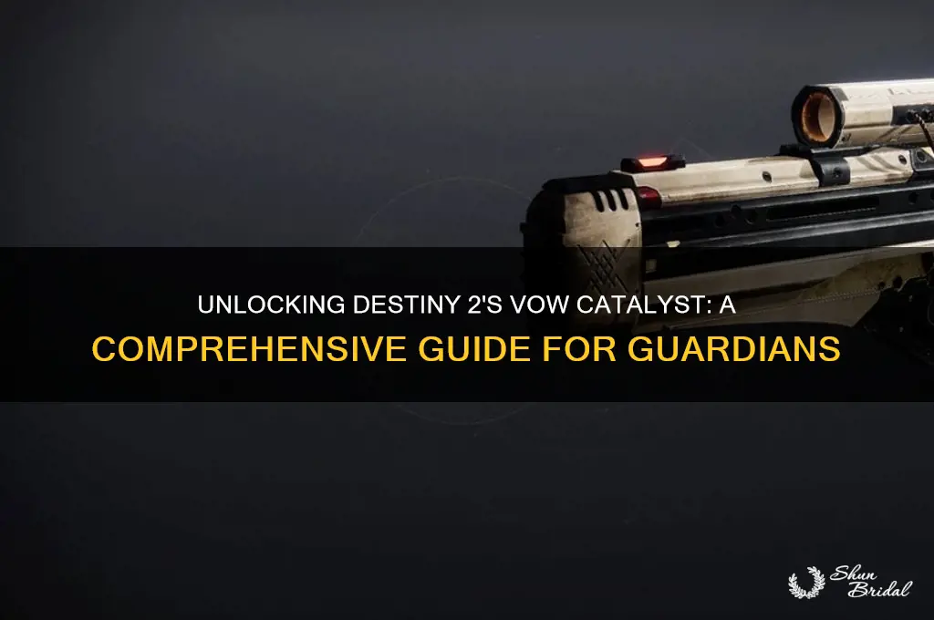 how to get the vow catalyst destiny 2