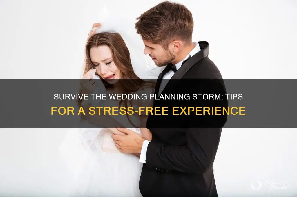 how to get through wedding planning stress