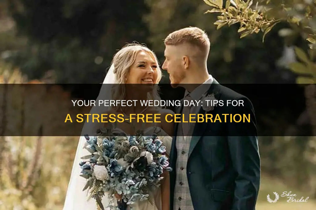 how to get through your wedding day
