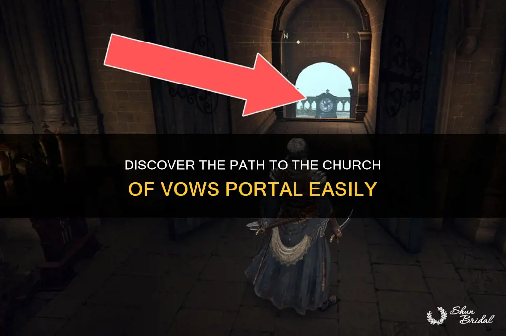 how to get to church of vows portal