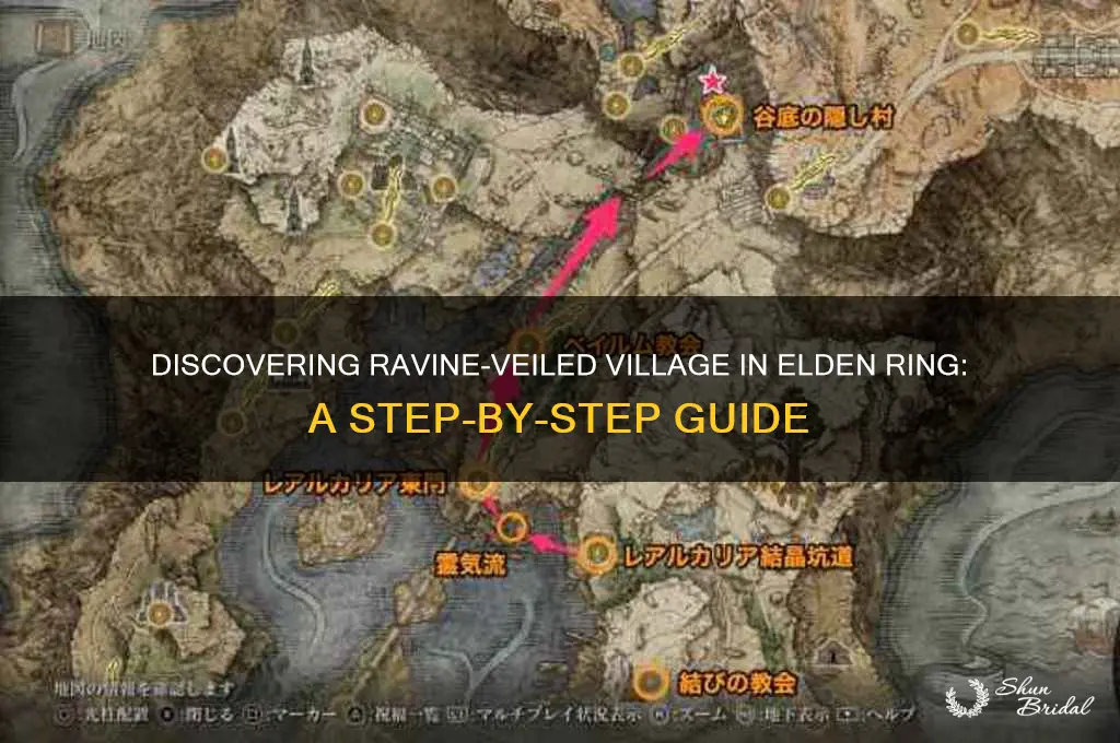 how to get to ravine veiled villageeldn ring