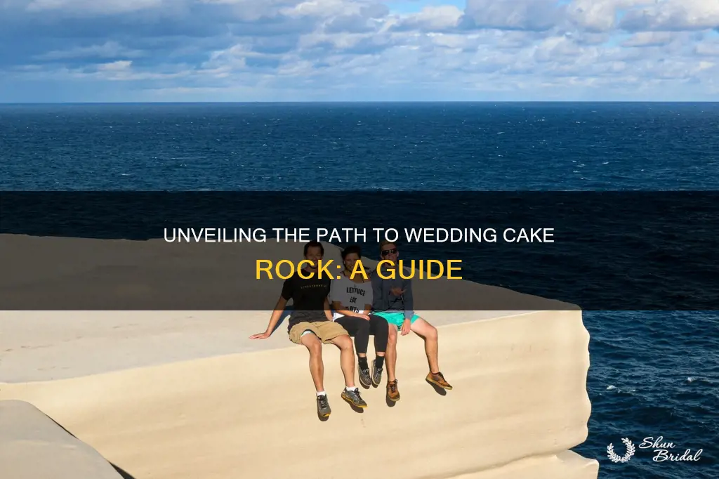 how to get to wedding cake rock