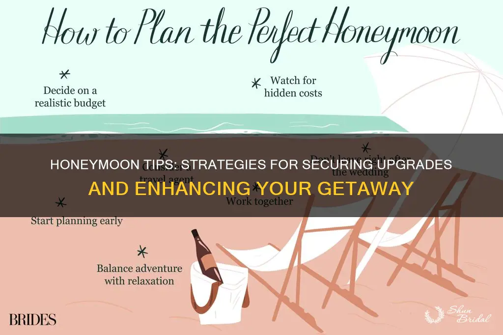 how to get upgrades on honeymoon