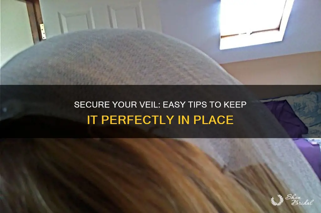 how to get veil to stay in hair