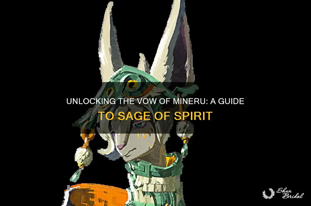 how to get vow of mineru sage of spirit