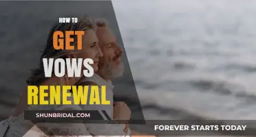 Renew Your Love: A Guide to Planning Your Vow Renewal