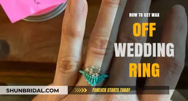 Wax on Wedding Rings: Quick and Easy Removal