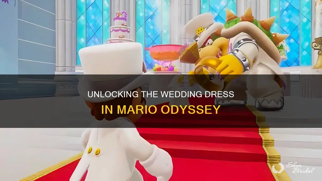 how to get wedding dress mario adyssey