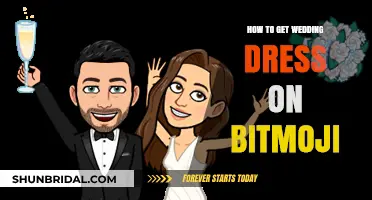 Personalize Your Bitmoji with a Wedding Dress