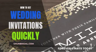 Get Wedding Invitations Quickly: A Stress-Free Guide