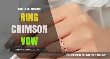 Get Your Crimson Vow Wedding Ring