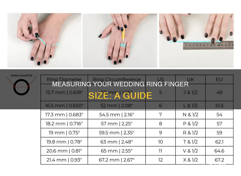 how to get wedding ring finger size