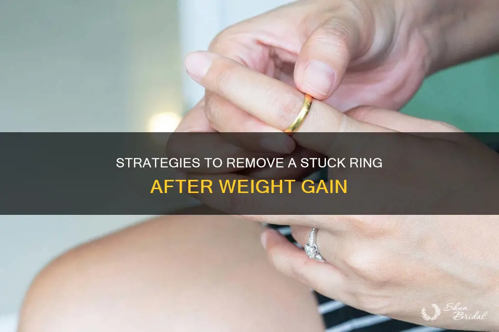 how to get wedding ring off after weight gain