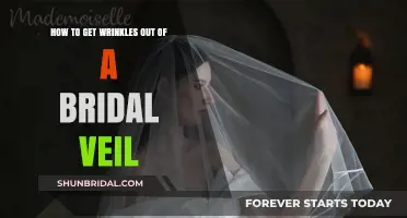 Effortless Veil Care: Removing Wrinkles from Your Bridal Veil