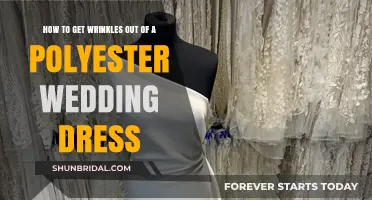 Wrinkle-Free Wedding: Polyester Dress Care Tips