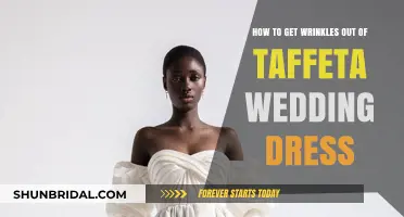 Wrinkle-Free Taffeta Wedding Dress: Easy Methods to Try