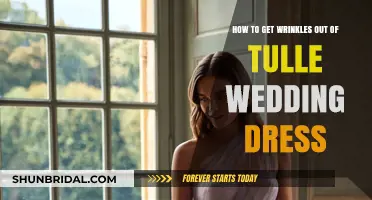 Wrinkle-Free Tulle Wedding Dress: Easy Methods for a Flawless Look