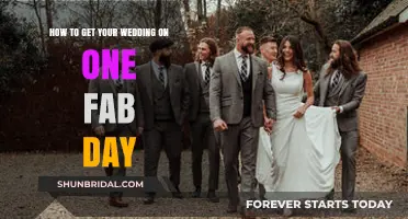 Your Dream Wedding in a Day: Tips for a Fab Celebration