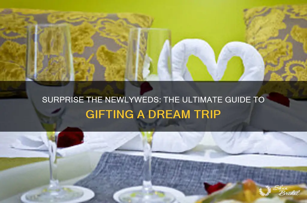 how to gift a trip to a couple for wedding