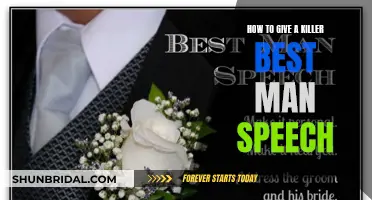 Best Man Speech: Captivate, Charm, and Conquer