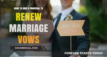 Renewing Your Love: A Guide to Crafting a Vow Renewal Proposal
