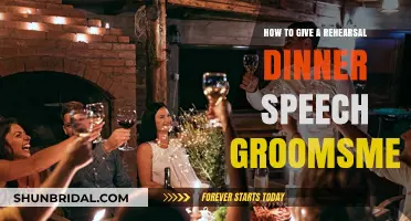 Mastering the Groomsmen's Rehearsal Dinner Speech: Tips for a Memorable Toast
