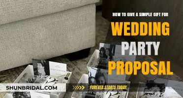 Thoughtful Wedding Party Proposal Gifts: Simple, Meaningful, and Memorable Ideas