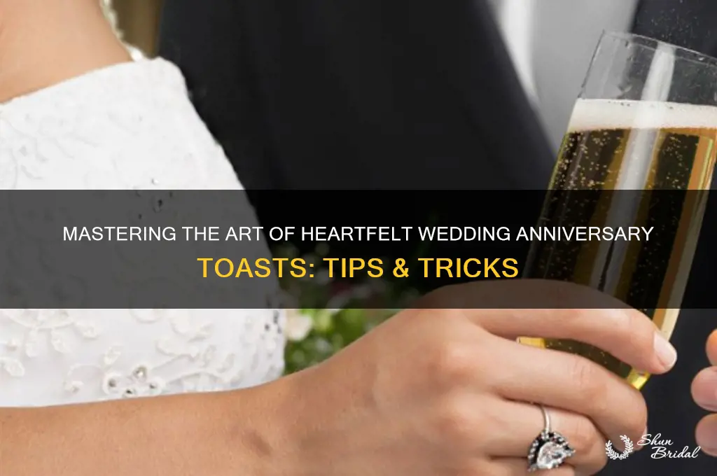 how to give a toast at a wedding anniversary