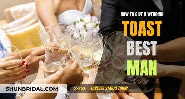 Best Man's Guide to Giving a Memorable Wedding Toast