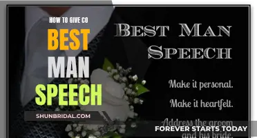 Crafting a Memorable Best Man Speech Together