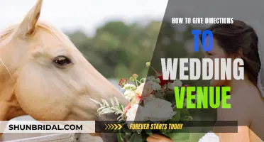 Guide Your Wedding Guests with Easy Directions