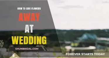 Creative Ways to Gift Flowers at Your Wedding