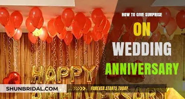 Creative Ways to Plan a Memorable Wedding Anniversary Surprise