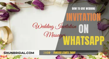 WhatsApp Wedding Invites: A Guide to Digital Etiquette