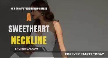 Transforming Your Wedding Dress: Adding a Sweetheart Neckline