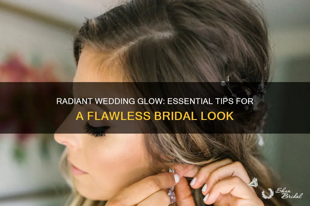 how to glow for wedding