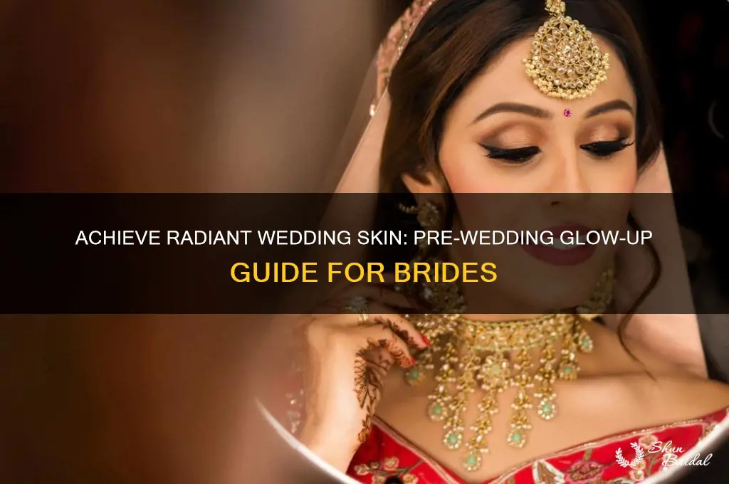 how to glow your skin before wedding