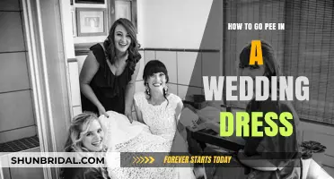 Wedding Dress: Quick Bathroom Break Strategies
